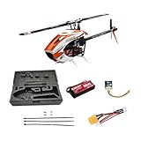Helidirect Goosky Legend S1 Electric RC Helicopter for Adults & Beginners – 3D Dual Brushless Direct-Drive Micro GPS RC Helicopter Indoor Mode 2 Remote, Toy Remote (Orange - BNF)