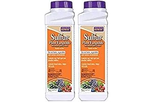 BONIDE Sulfur Plant Fungicide: Combat Powdery Mildews and Pests