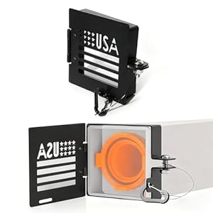 Paquete de 2 tapas de aluminio para parachoques de caravana, tapas duraderas para parachoques de caravana para accesorios de remolque de viaje y protección de manguera