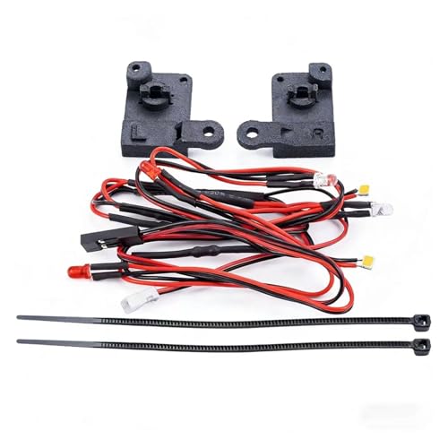 RC�J�[���i For TRX4-M K10 1/18�t�����g�ƃ��A���C�g�w�b�h���C�g�ƃe�[���C������A�b�v�O���[�h���ꂽ�o�R�Ԃ̑���