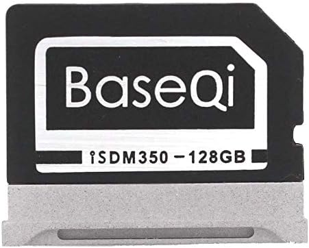 BASEQI NinjaDrive Aluminum 128GB Storage Expansion Card for Microsoft Surface Book & Surface Book 2 13.5" (iSDM350MSV-128GB)