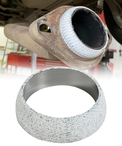 PAIYUE Exhaust Gasket,Car Accessories Exhaust Flange Gasket,Automotive Replacement,Universal Graphite Construction Donut Gaskets Seal Muffler Ring for Stop Leakage,Fit for Most Cars Trucks (2inch)