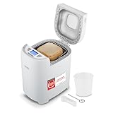 TZS First Austria   Machine à Pain 900g   13 Programmes Automatiques   3 Niveaux de Dorure   Programmable   Marque Autrichienne   Qualité Viennoise   Blanc/Noir