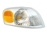 Park Signal Corner Marker Light Lamp Lens Passenger Replacement for 98-00 Toyota Corolla 81510-02040