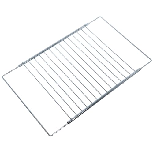 Reliapart Universal Extendable Oven Shelf Screw-Fit Adjustable Rack Compatible for AEG Bosch Hotpoint Neff Siemens 310mm x 370mm to 650mm Range 396726 Oven Cooking Accessory