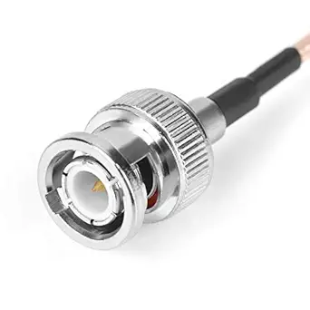 Wedinard Male Cable, High Temperature Coaxial Cable, 2Pcs 50? for CableTV for Satellite for Antenna for Antenna Extension Adapter