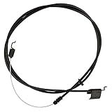 Toolyuan 532194653 Control Cable for AYP 194653 Husq 62522FE 65022ES Walk-Behind Mowers Cable Length 65-1/2' Conduit Length 55-1/2'