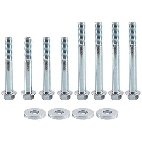 GSTP 12pc Engine Stand Bolt Kit Stand Bolt Flange Compatible with LSX LS LS1 4.8L 5.3L 6.0L 6.2L LR4 LQ4 LS6 LQ9 L33 LS2 LH6 L92 L76 LY2 LY5 LY6 LC9 LFA LH8 LMG Cover