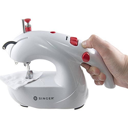 Singer 01664 Stitch Sew Quick 2 Hand Held Mending Machine,White #TOP5