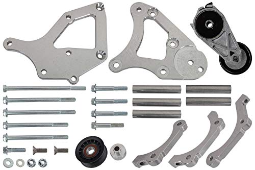 Ict Billet Ls Truck Passenger Side Mount A/C Compressor Relocation Bracket Kit Lm7 L92 L96 Lsx 4.8L 5.3L 6.0L Designed & Manufactured In The Usa 551940-3 #TOP3
