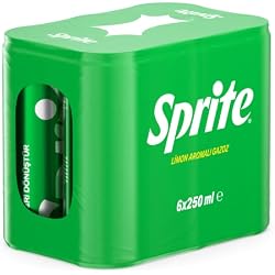 Sprite Limon Aromalı Kutu 6x250 ml