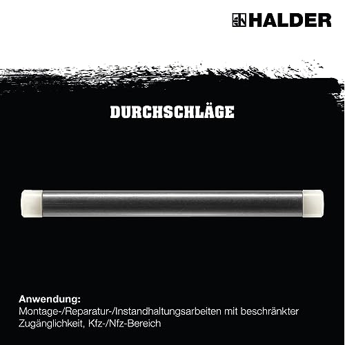 HALDER Klopfer/Durchschlag-Satz, 4-teilig | 3408s005