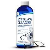 NORTHWEST ENTERPRISES Ultrasonic Eyeglass Cleaner Solution. Concentrated Ultrasonic Glasses Cleaner for use in...