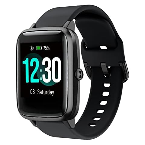 19mm Width Watch Strap for ID205l Series Watchbands,Silicone Replacement Bracelet Compatible with SW025,SW023,SW021,TE021,TE020,YM023,YM021,YM020 (Black) Cover