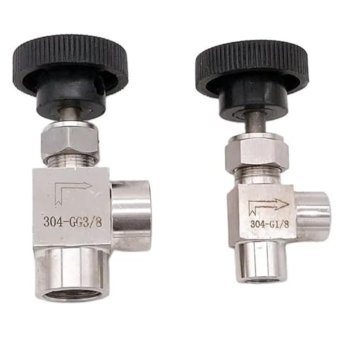 Robinet à pointeau 3/8 anti-fuite pour stopper les variations de pression d'eau