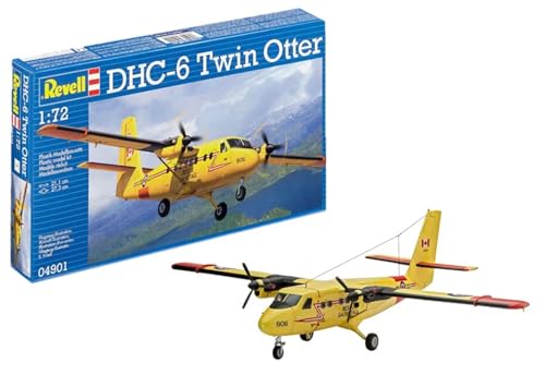 Revell   Maqueta DHC 6 Twin Otter, Kit Modello, Escala 1:72 (4901) (04901)