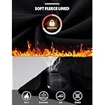 baleaf Women's Thermal Turtleneck Tops Long Sleeve Shirts Ski Base Layer with Integrated Neck Face Mask Thumbholes - Image 2