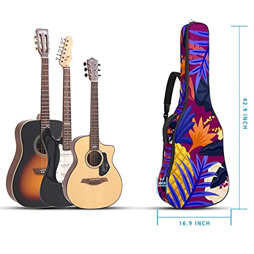 Housse guitare imperméable avec fermeture éclair robuste pour folk et classique - 5