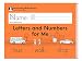 Learning Without Tears - Letters and Numbers for Me Student Workbook, Current Edition - Handwriting Without Tears Series - Kindergarten Writing Book - Capital Letters, Numbers - For School or Home Use