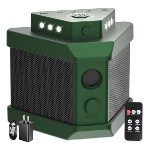 Ultrasonic Pest Repeller Plug in Indoor, 5 Modes 22–68kHz Variable Frequency Mouse Rat Deterrent with Trio Predator Sound, LED Strobe & Remote, for Attic Garage Basement Shed RV (Covers 2100 Sq Ft)