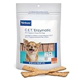 Virbac C.E.T. Enzymatic Oral Hygiene Chews for Dogs Beef 8.4 Ounces