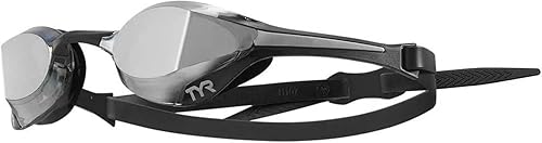 Vista 2 de TYR unisex Tracer X Razor Racing Swim Goggles