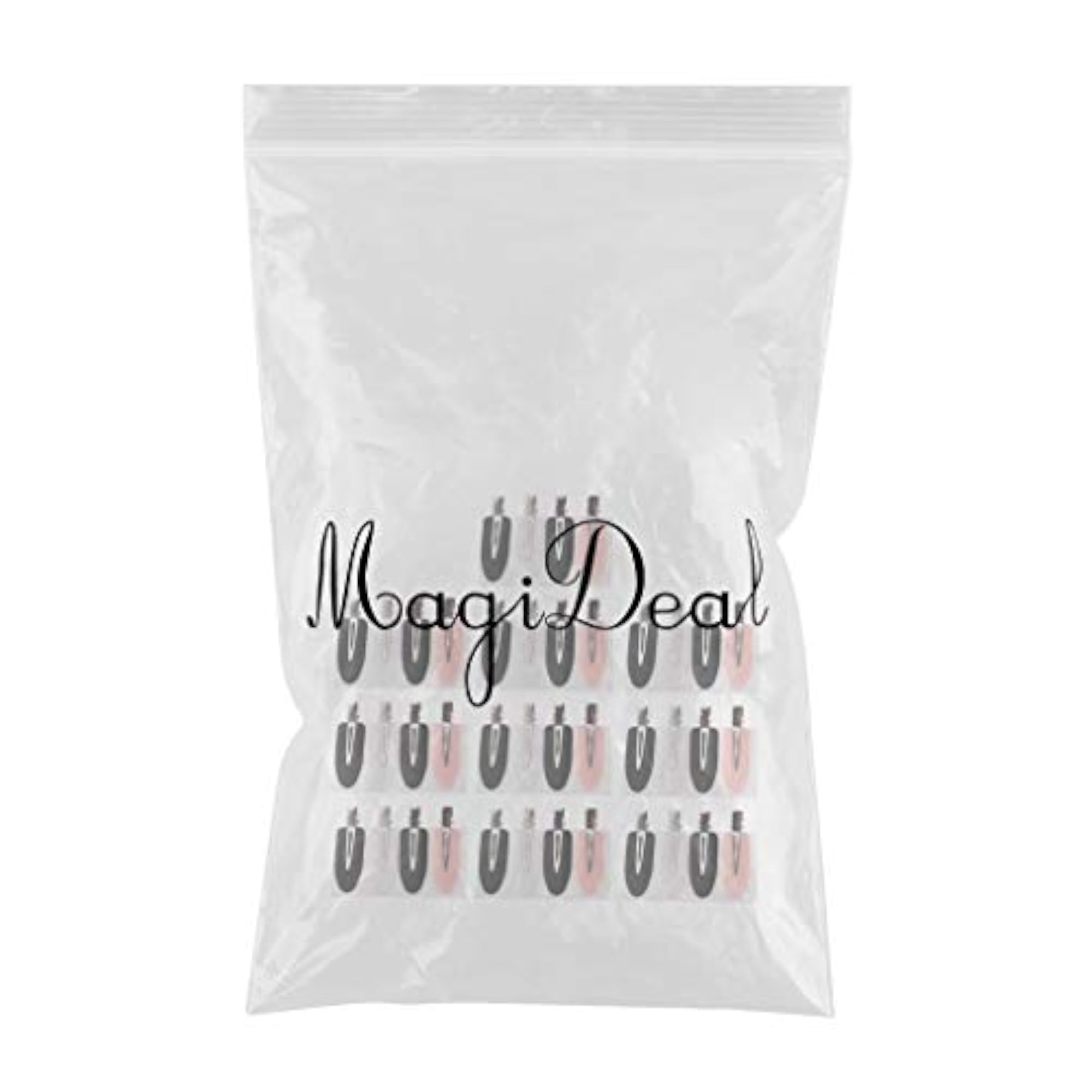 40 x No Bend Hair Clip Clamps for Hair Waves