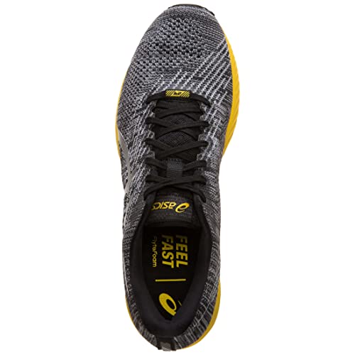 Asics 1011A176 Hombre Zapatillas de Running, Negro (Black/Tai/Chai Yellow 003), 40 EU