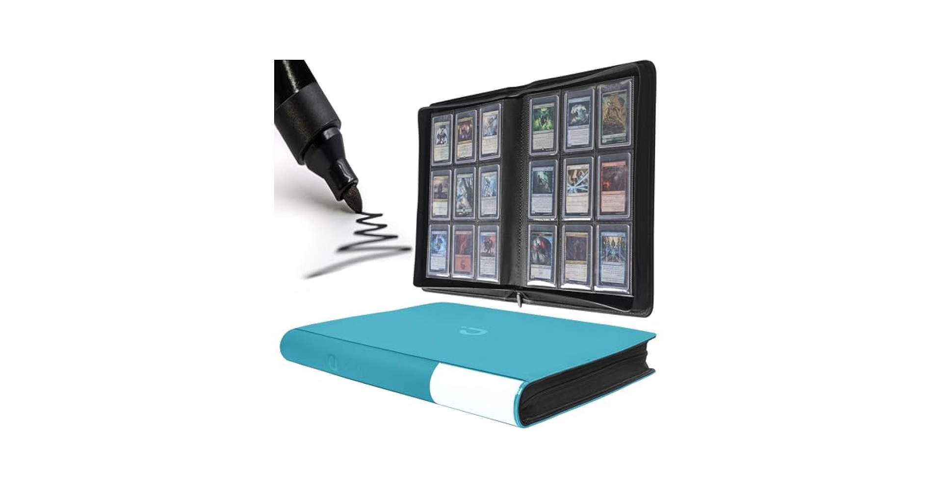 UPPERDECK トレーディングカード　53/100 Amazon.com: D DACCKIT Toploader Binder, Holds 288 Toploaders