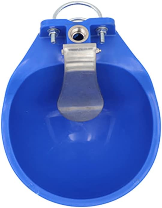 Balacoo Cattle Plastic Farm Waterer Large Drinking Bowl Horse Water Trough Auto Water Dispenser Livestock Waterer for Cows