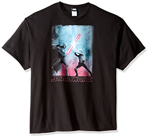 T-shirt Star Wars noir en coton de qualité supérieure pour homme XXXL