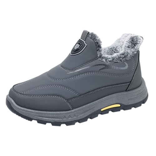 Bottines d'hiver rembourrées homme contre les pieds froids en extérieur