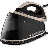 Die Tristan Auron Elite 8.0 Dampfbügel-Station mit dem leichten Handstück liefert mehr Dampf als ein Dampfbügeleisen und beschleunigt sowie erleichtert Ihnen das Bügeln I leicht und kompakt