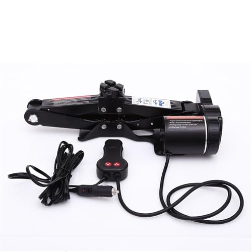 Kit de cric de voiture électrique 12V avec ciseaux motorisés robustes pour pneu