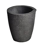 #3-6 Kg ProCast Foundry Clay Graphite Crucible Cup with Pour Spout for Melting Metal, 6kg Big Graphite Crucible, Propane Torch, Melting Furnace Casting Refining Gold,Silver,Copper, Iron,Brass,Aluminum