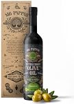 M.G. Pappas Extra Virgin Olive Oil, High Polyphenol EVOO - Cold Pressed & Unfiltered Greek Olive Oil - Over 500mg/kg Polyphenols with High Hydroxytyrosol - Award-Winning Organic Quality - 12.7oz