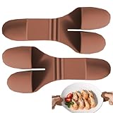 Finger-Ofenhandschuhe, Silikon, Mini-Ofenhandschuhe, Topflappen, Fingerhandschuhe, Mini-Fingerhandschuhe, kleine Küchenhandschuhe, zum Braten, Kochen, Backen, Grillen