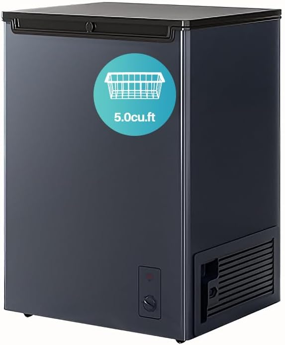hailux BCFK206 5 cu ft Chest Freezer Black — 1 of 8