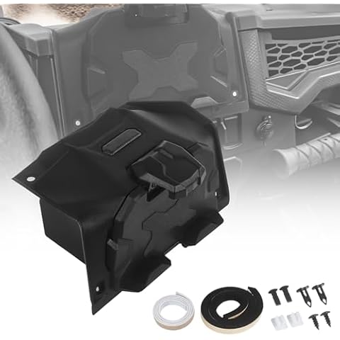 QUICKWOLF RZR XP Tablet Holder, RZR XP Electric Device Mount for Ipad Phone GPS Navigation Compatible with 2019-2023 Polaris RZR XP 1000 RZR XP Turbo Accessories Device Holder Extra Storage Space Cover