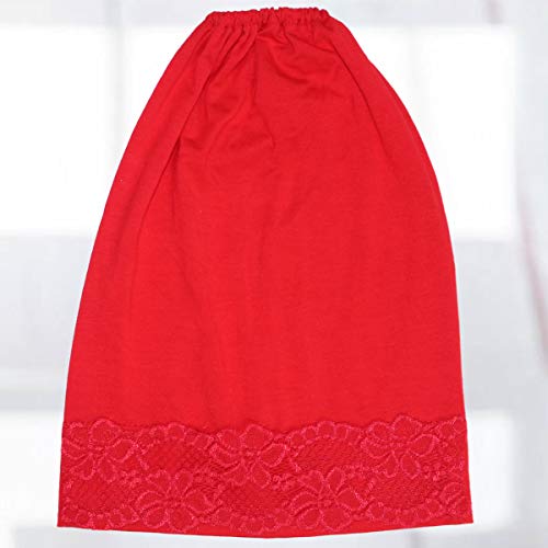 ABOOFAN Muslim Fashion turbante boné modal feminino lenço na cabeça chapéu tubo macio elástico para