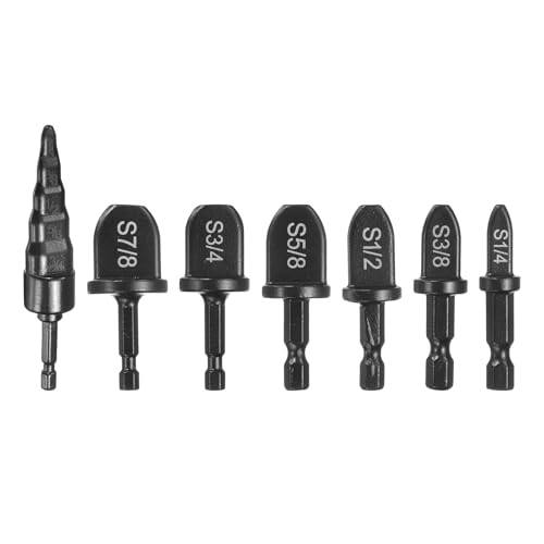 Foret à sertir pour tuyaux cuivre et outil d'évasement uxcell 7/8 po