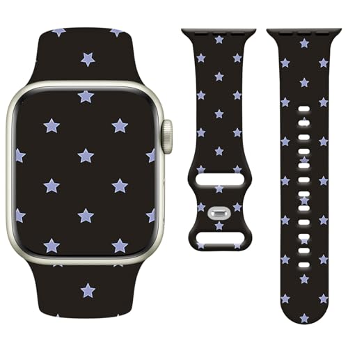 Watbro (���b�g�u��) �L���[�g�Șr���v�o���h Apple Watch�Ή� �X�^�[�E�H�b�`�X�g���b�v ���f�B�[�X �����Y �\�t�g�V���R�� iWatch Series 11 10 9 8 7 6 5 4 3 2 1 SE Ultra 38 40 41 