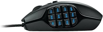 Amazon.co.jp: LOGITECH LOGICOOL MMO ゲーミングマウス G600 並 行 輸