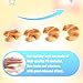 Anboor Slow Rising Squishies Toys for Kids Bread Squishys Foam Food Croissant Jumbo Big Stress Squishes Cute Giant Squeeze Toy