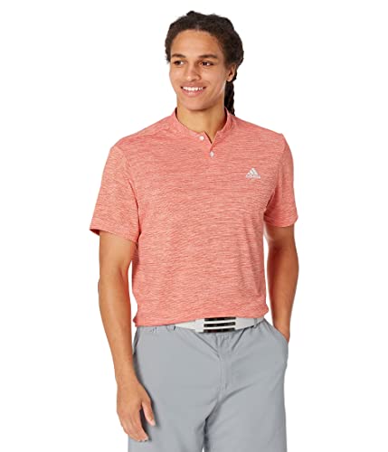 Adidas polo à rayures texturées homme t-shirt de sport respirant chic
