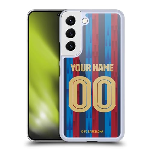 Coque Samsung Galaxy S22 5G FC Barcelona Coque dure personnalisée Head Case Designs