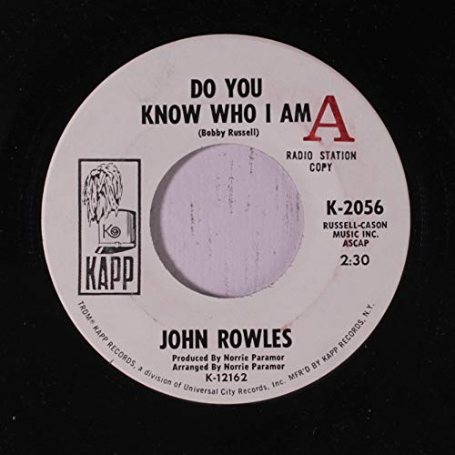 do you know who i am / it takes a fool like me CDs & Vinyl