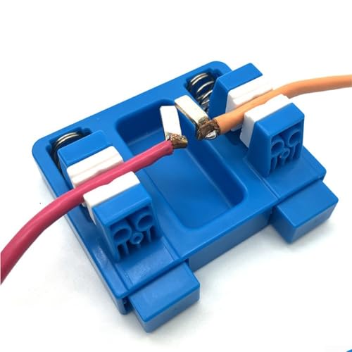 Aide à souder à ressort avec pinces crocodiles pour un contrôle mains libres des fils pendant les tâches d'assemblage de précision