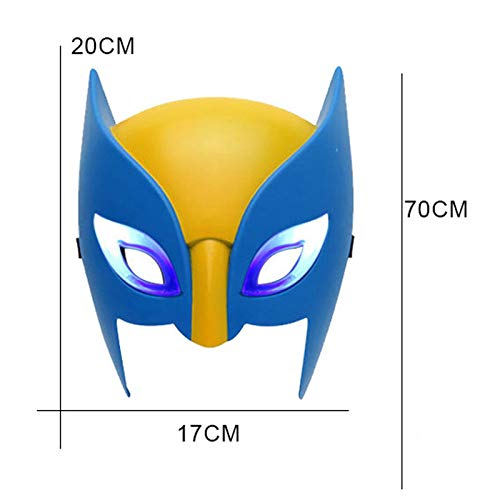 Molina Superhero Led Wolverine Masks And Capes Superhero Dress Up Plastic Wolverine Claw Pretend Games Costume Accessories #TOP2
