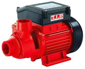 T.I.P. Gartenpumpe Guss GPP 2100 M – Leistungsstark, 2100 l/h Fördermenge, Ideal für sandhaltiges Wasser, robuste Messingkomponenten, 30183